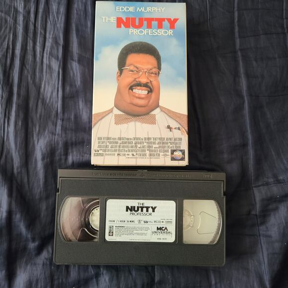 The Nutty Professor VHS Tape 1996 Eddie Murphy Jada Pinkett Dave Chappelle - Picture 3 of 4